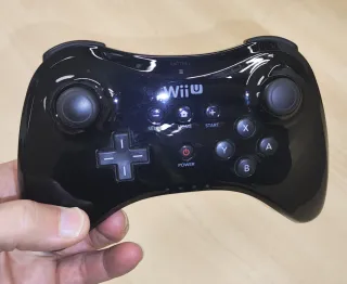 Mando Pro Wii U Nintendo Negro