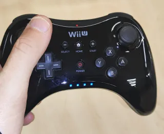 Mando Pro Wii U Nintendo Negro