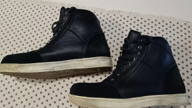 Botas de moto negras talla 45