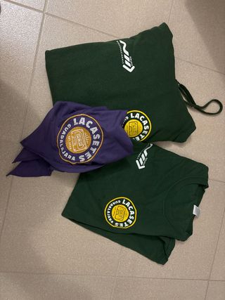 Ropa Peña Lacasetes Verde y Morado