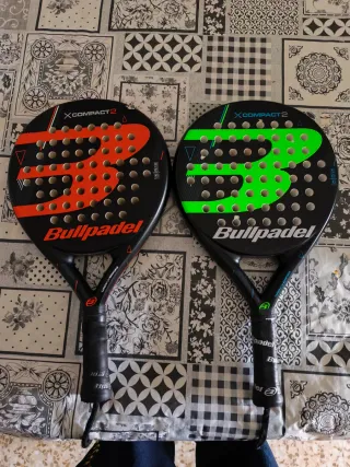 2 Palas de Pádel Bullpadel X Compact 2
