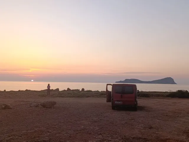 Furgoneta para reparar