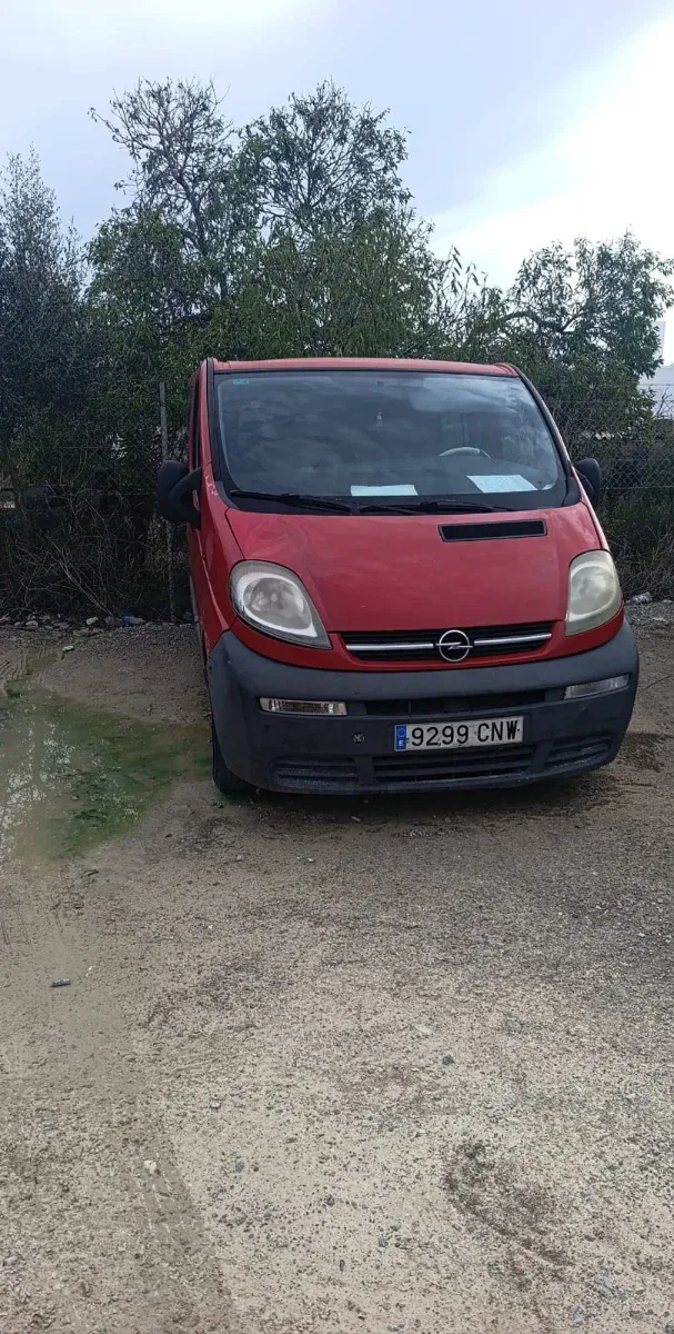 Furgoneta para reparar