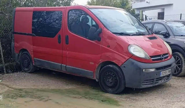 Furgoneta para reparar