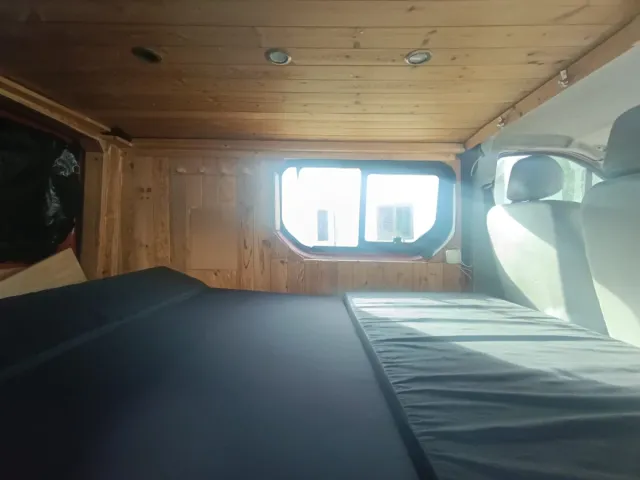 Furgoneta para reparar