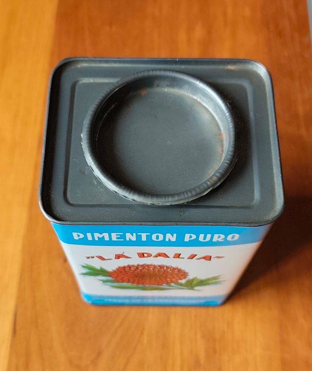 Lata Vintage Pimentón La Dalia Anni '60-'70