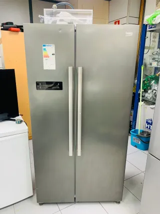 Nevera Americana Beko inox con garantía