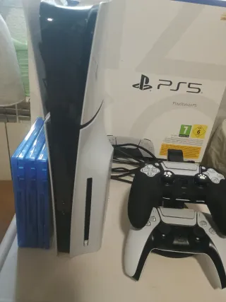 Consola PlayStation 5 (PS5) Blanca