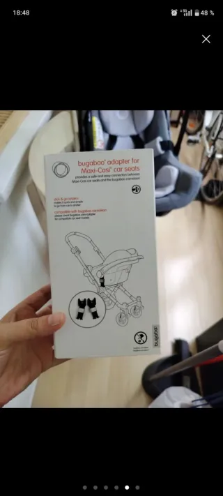 Adaptadores Bugaboo Cameleon y Nuna Turtle