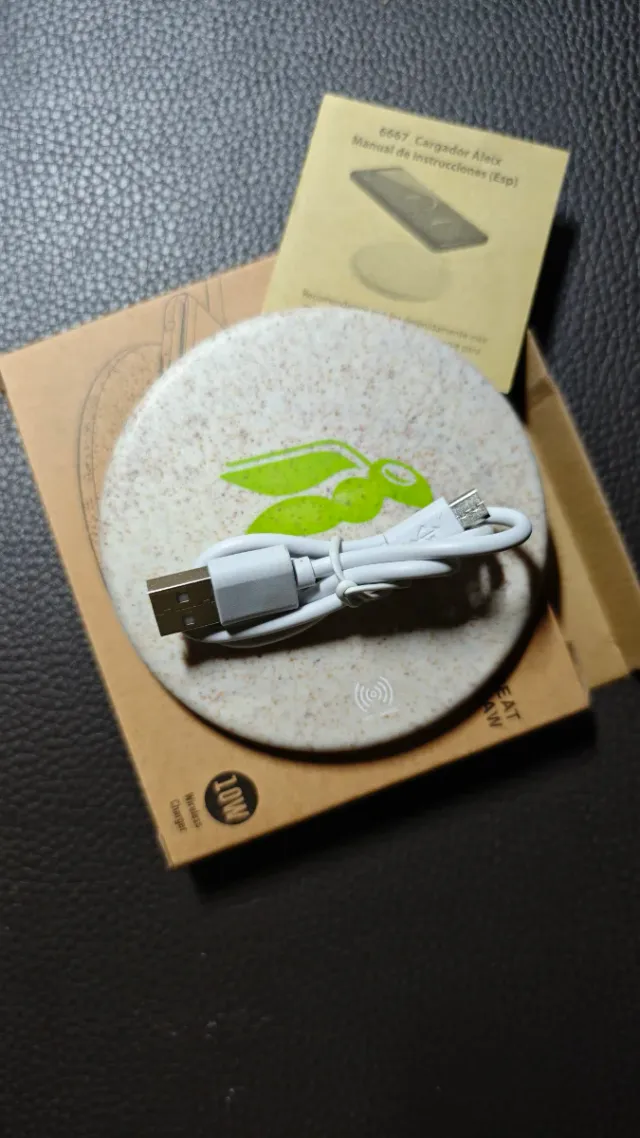 Cargador Inalámbrico 10W ¡Nuevo a Estrenar!