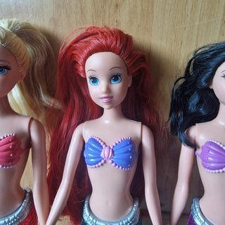 Lote 3 Sirenas Ariel, Arista y Alana