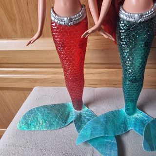 Lote 3 Sirenas Ariel, Arista y Alana