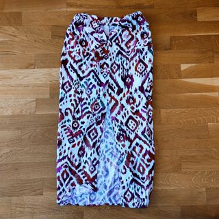 Falda estampada Zara