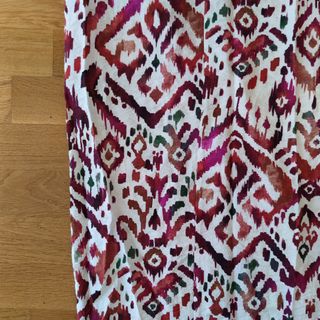 Falda estampada Zara