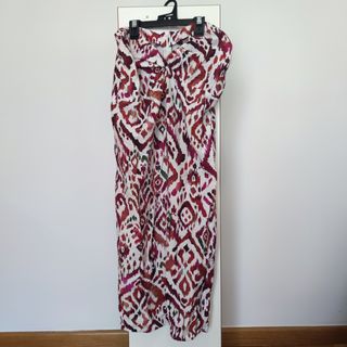 Falda estampada Zara