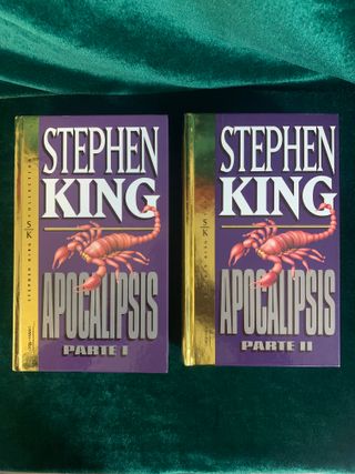 «APOCALIPSIS I Y II» STEPHEN KING - EDICION DE LUX