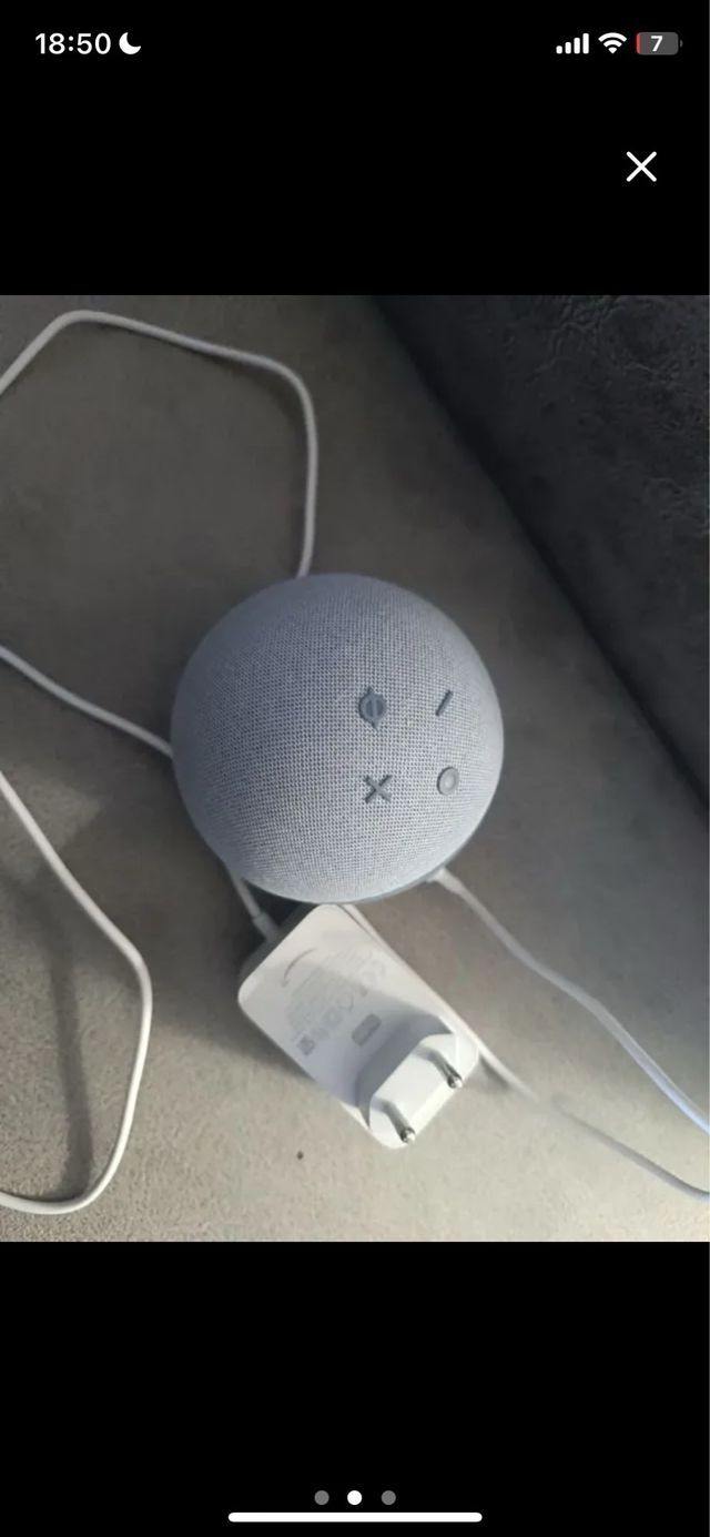 Amazon Echo Dot (4ta Gen) Azul/Gris