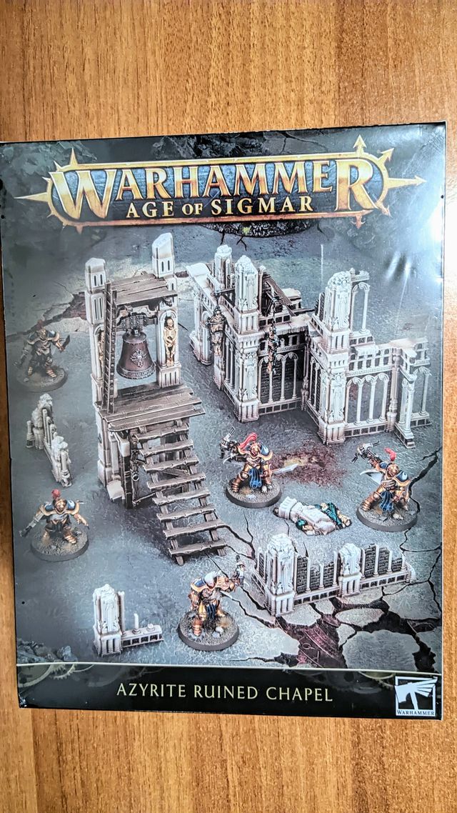Azyrite Ruined Chapel terreno scenario Warhammer