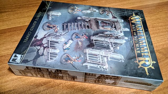 Azyrite Ruined Chapel terreno scenario Warhammer