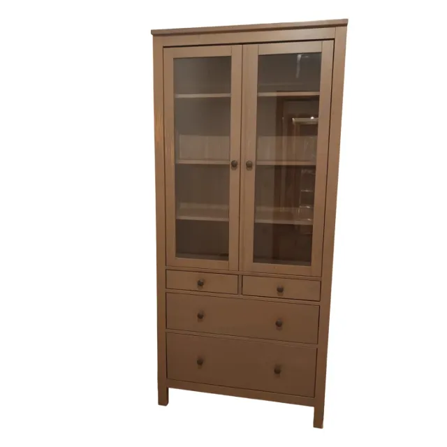 Vitrina Hemnes Ikea Madera Buen estado Mueble