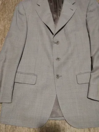 Chaqueta Lana Príncipe de Gales Hombre