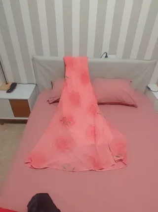 Vestido fiesta/boda rosa floral