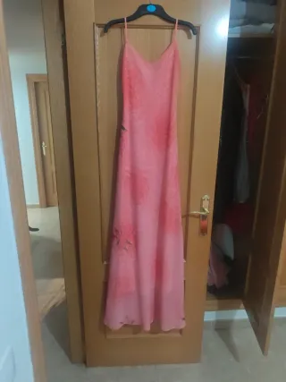 Vestido fiesta/boda rosa floral