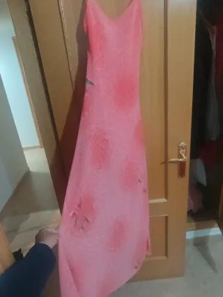 Vestido fiesta/boda rosa floral