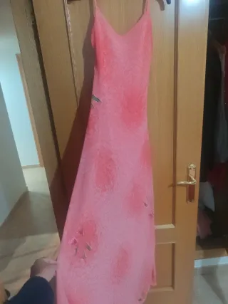 Vestido fiesta/boda rosa floral