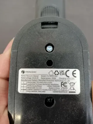 Cuerpo motor aspirador Proscenic P11 mopping