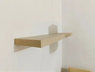 3 Estanterías LACK IKEA Negra/beige/blanca