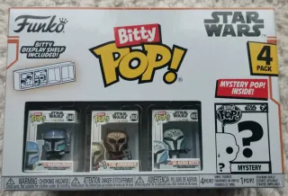 Funko Star Wars. Bitty Pop, El Mandaloriano