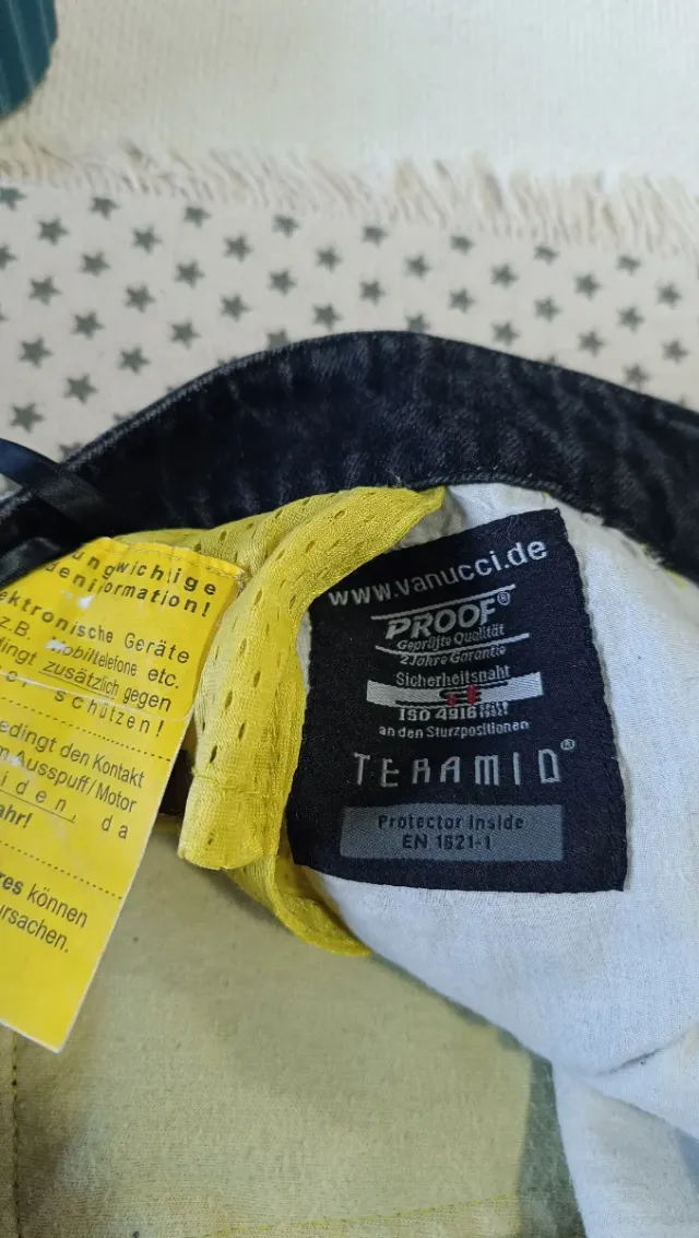 Pantalón Vaquero Moto Vanucci Taglia XL