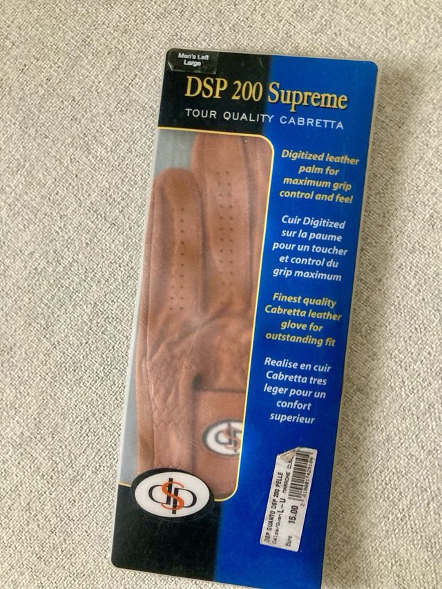 Guante de golf Cabretta DSP 200 Supreme L