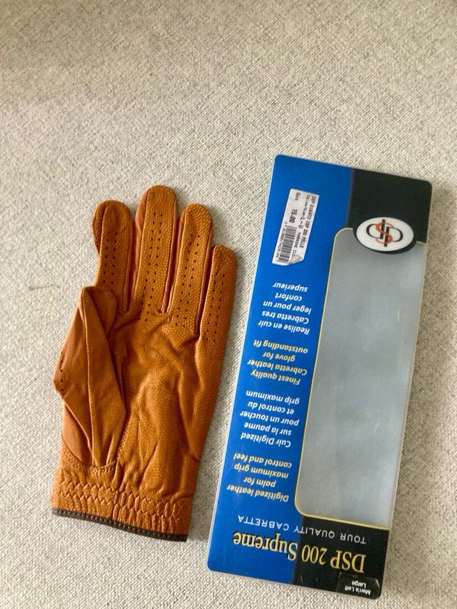 Guante de golf Cabretta DSP 200 Supreme L