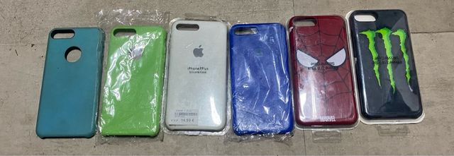 Lote de 6 carcasas iPhone 7/8 Plus