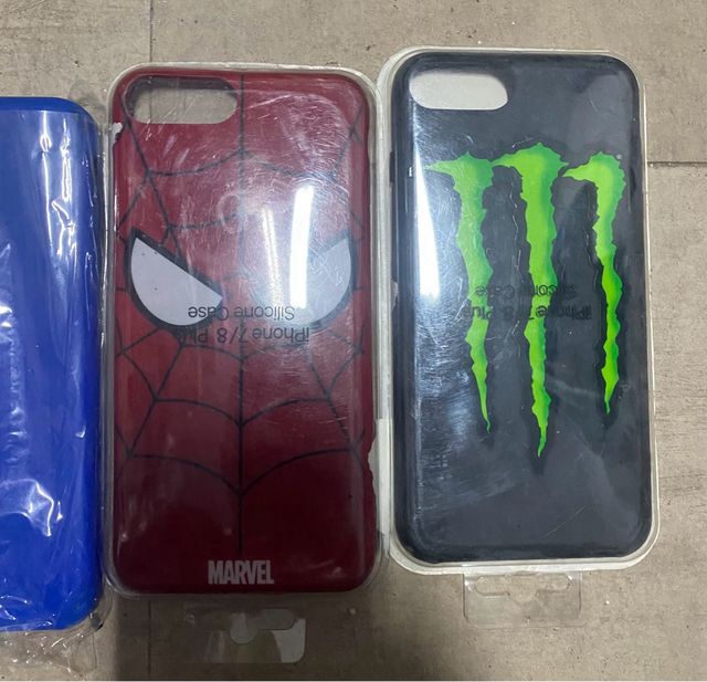 Lote de 6 carcasas iPhone 7/8 Plus