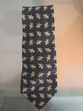 Corbata Loewe Seda Estampada Flores