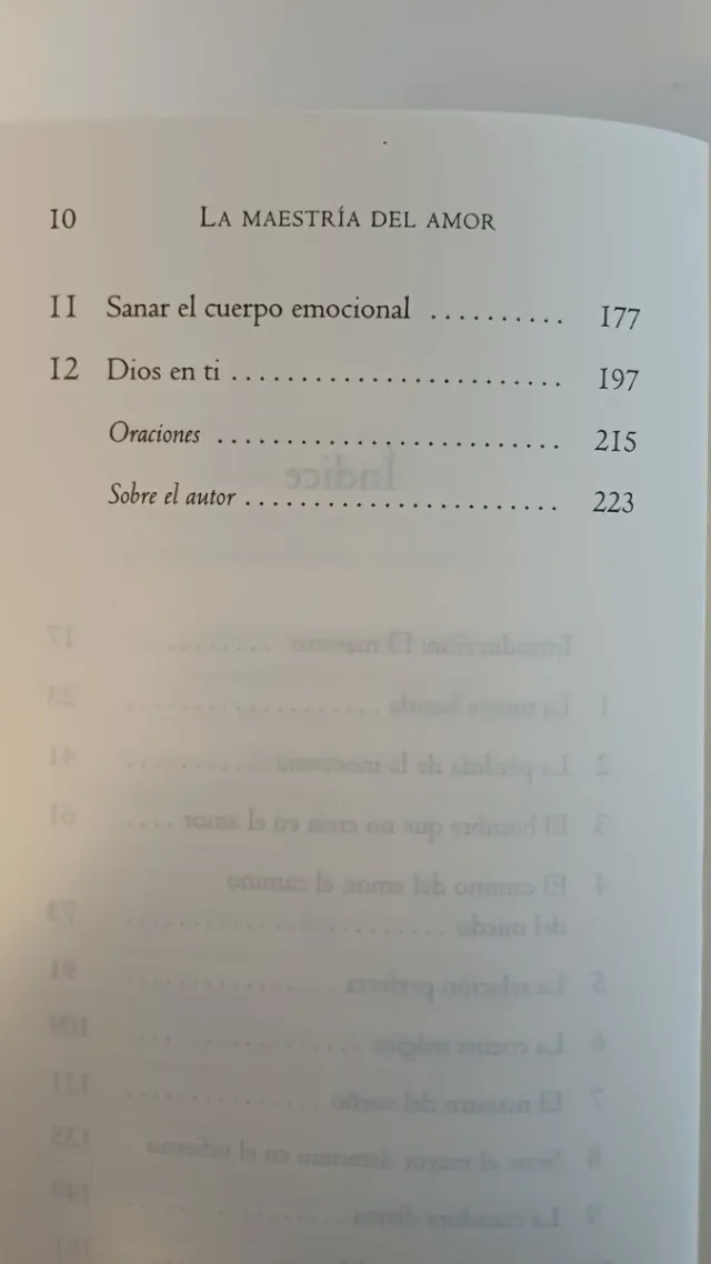 La Maestria Del Amor