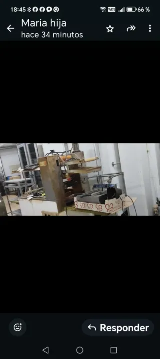 Máquina automática de rosquilletas