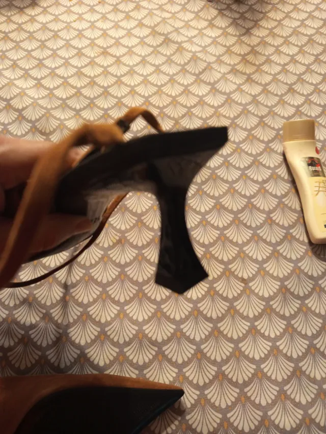 Zapatos Zara Ante Marrones T38