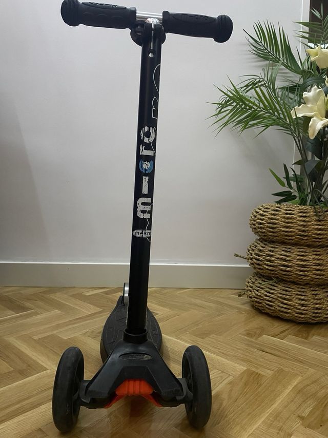 Patinete infantil Micro de Luxe negro