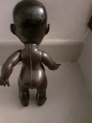 Bambola bambina nera vintage