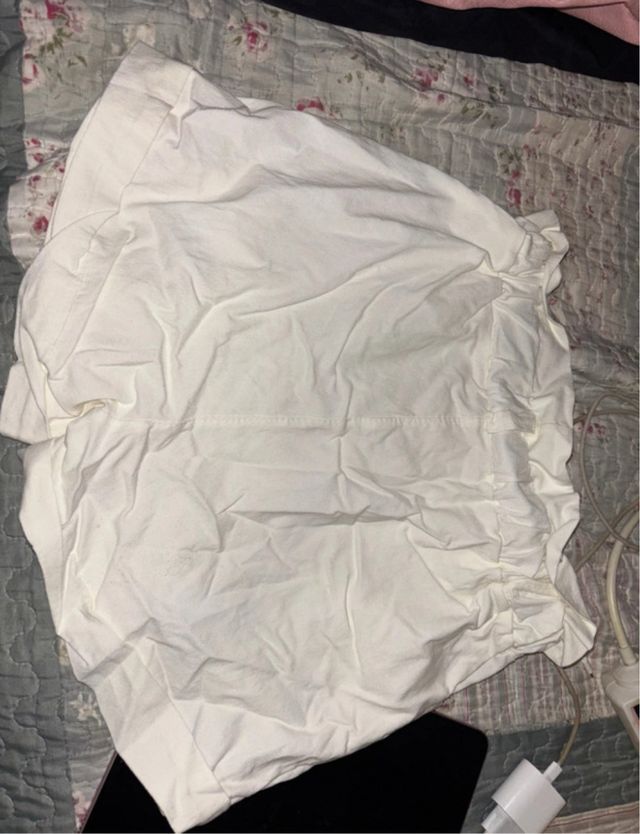 Pantalón corto blanco