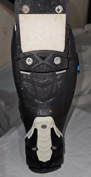 Esquís Atomic Vantage+ botas Salomon+bastones niño