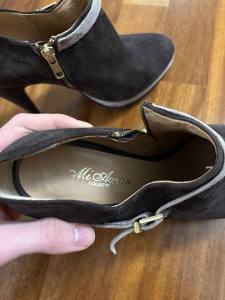 Scarpe tacco Mi Amor Collection nere/grigie