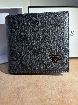 Cartera Guess MITO BILLFOLD CON MONEDERO Negra
