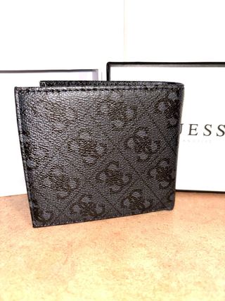 Cartera Guess MITO BILLFOLD CON MONEDERO Negra