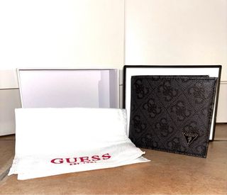 Cartera Guess MITO BILLFOLD CON MONEDERO Negra