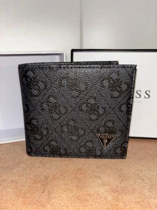 Cartera Guess MITO BILLFOLD CON MONEDERO Negra